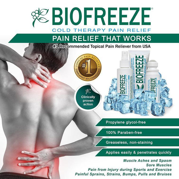 Biofreeze Pain Relief - Roll On - Lifeline Corporation