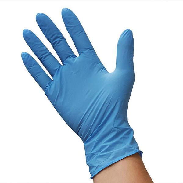 Blue Nitrile Powder Free Gloves - Lifeline Corporation