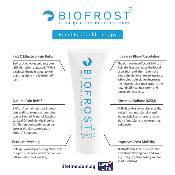 Biofrost Relief - Drug-Free Pain Relief Gel