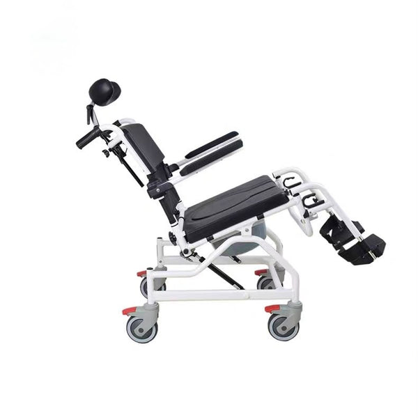 Tilt-In-Space Commode Chair