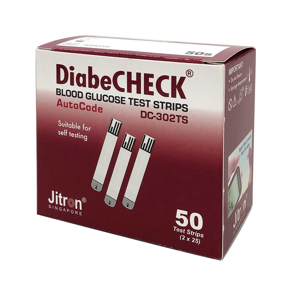 DiabeCheck Blood Glucose Test Strip