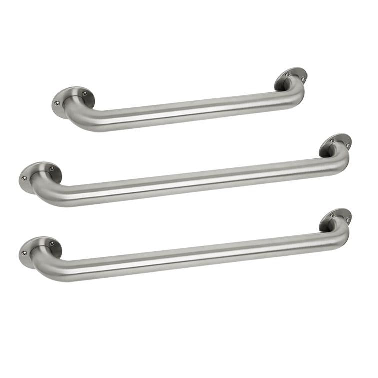 Stainless Steel Grab Bar with Exposed Screws Mounting – 1 1/4" - Lifeline Corporation