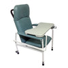 Height Adjustable Stationary Geriatric Chair with Tray