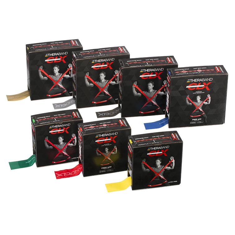 TheraBand CLX Non-Latex Consecutive Loops – Lifeline Corporation